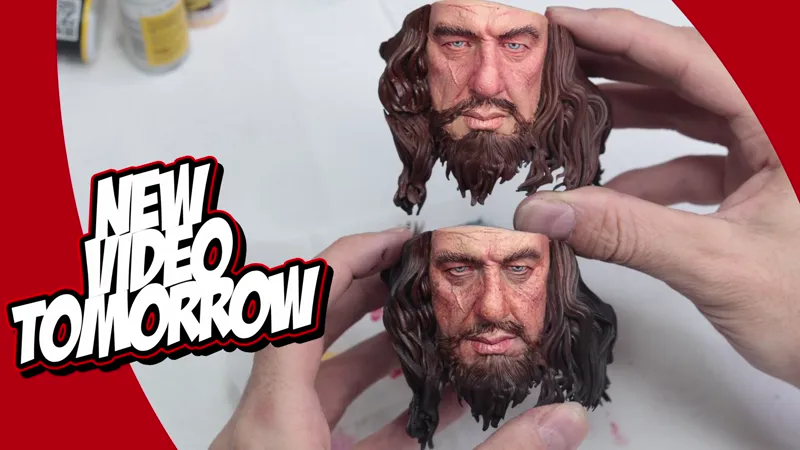 New video Tomorrow! Barbossa, easy head
