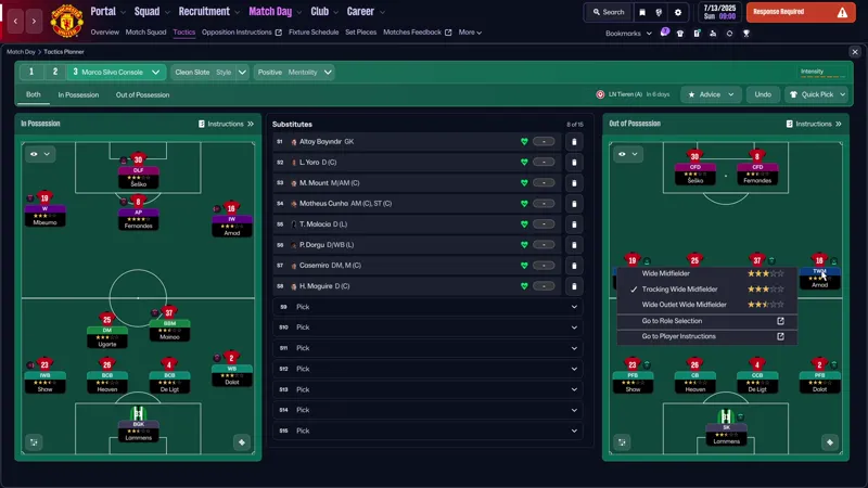 Marco Silva 4231 FM26 TACTICS- PC, CONSOLE + MOBILE VERSIONS - Patreon EXC