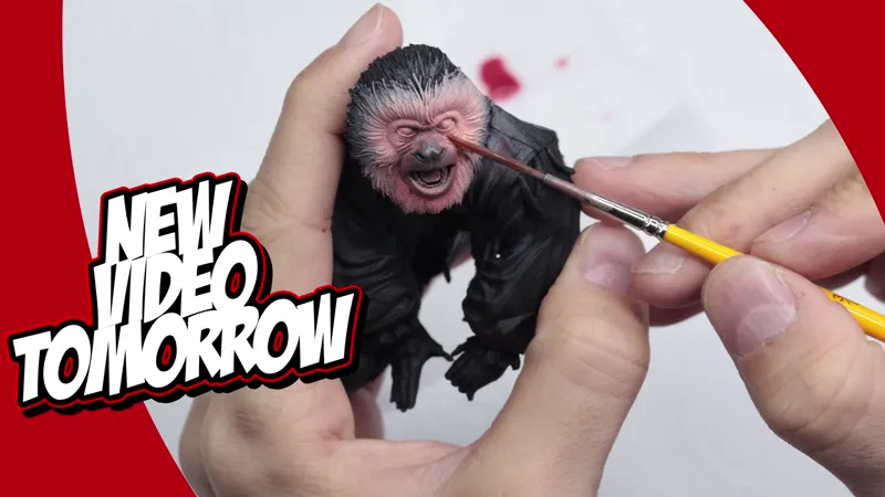 New video tomorrow! Barbossa, monkey (advanced level)