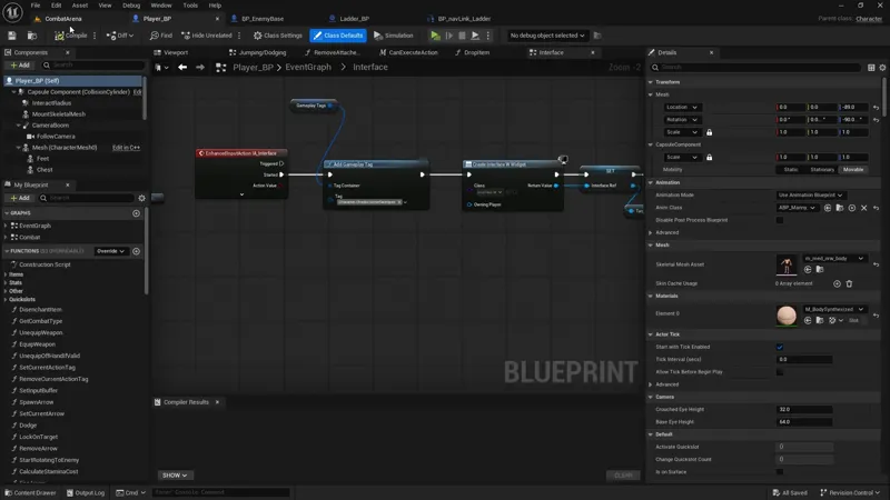RPG Tutorial 330. NPC Traversal - ladders Part 2 (Unreal Engine 5)