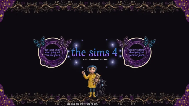 💙💜🔮𝙲𝚘𝚛𝚊𝚕𝚒𝚗𝚎 𝚃𝚑𝚎 𝙾𝚝𝚑𝚎𝚛 𝚂𝚒𝚍𝚎 𝚘𝚏 𝚆𝚘𝚗𝚍𝚎𝚛🔮💜💙||𝐓𝐡𝐞 𝐒𝐢𝐦𝐬 𝟒 𝐀𝐞𝐬𝐭𝐡𝐞𝐭𝐢𝐜 𝐒𝐞𝐭|| Custom Set for Yairicka🖤||