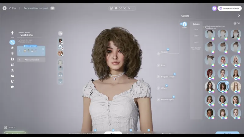 Benedita Hairstyle (InZoi)