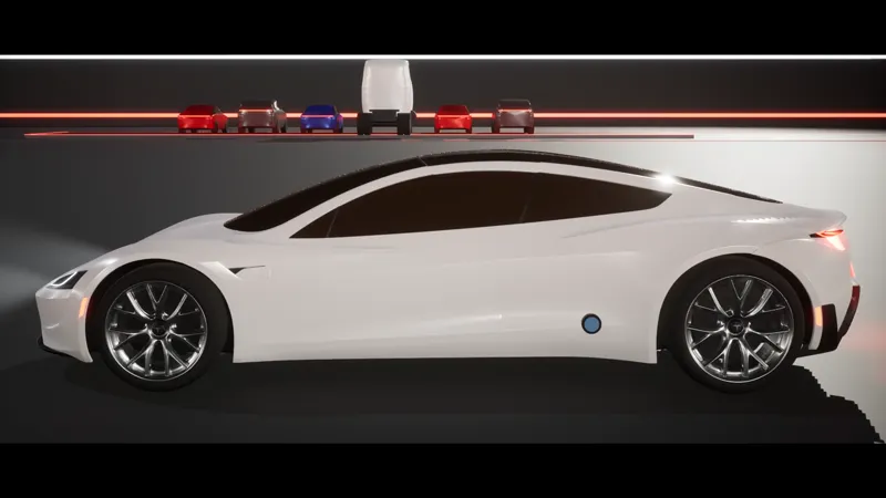 Thruster Tesla Roadster: Free Playable Demo (Windows)